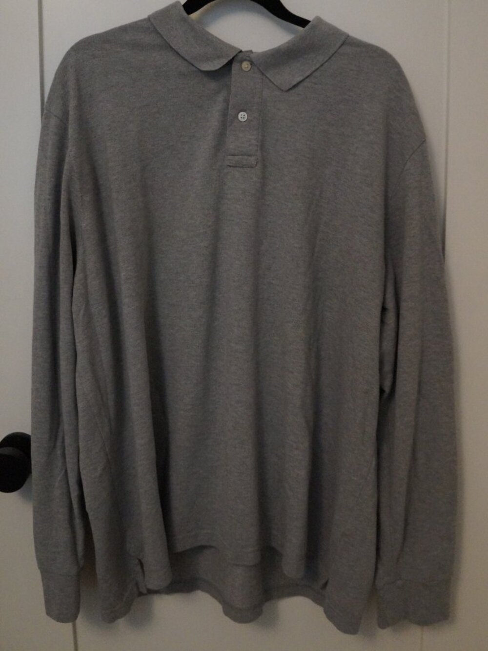Men's Old Navy Grey 1/4 Button Shirt